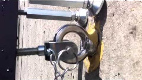 Fall protection anchor failing on site