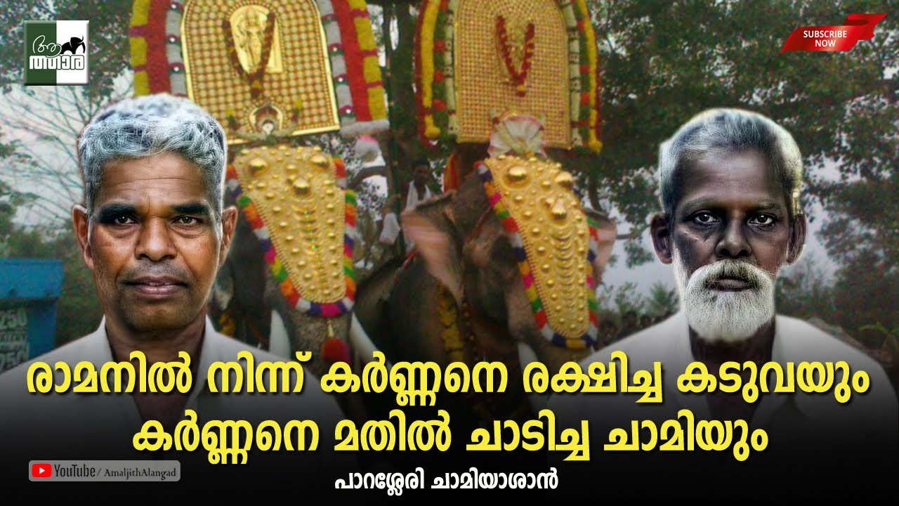 ഞാൻ ചാടി പിന്നാലെ കർണ്ണനും ചാടി... മുളയത്തെ കൂട്ടാനക്കുത്തിന്റെ കഥ | പാറശ്ശേരി ചാമിയാശാൻ