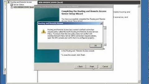 Install & Configure Remote Access Server for VPN in server