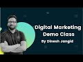 Digital marketing demo class by dinesh jangid  live digital marketing demo 2024 in hindi