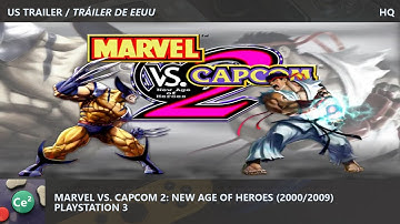 Marvel Vs. Capcom 2: New Age Of Heroes | PS3 | 2000/2009 | Video Game US Trailer | HQ