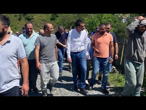 სტიქიის სალიკვიდაციო სამუშაოები რაჭაში