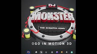 3D Model animation without Adobe after effect dj monster 4iv🔥🔥🔥🔥🇹🇿💪💪 #bongomix #dj #music #afro