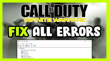 FIX Call of Duty: Infinite Warfare Crashing, Freezing, Not Launching, Stuck & Black Screen