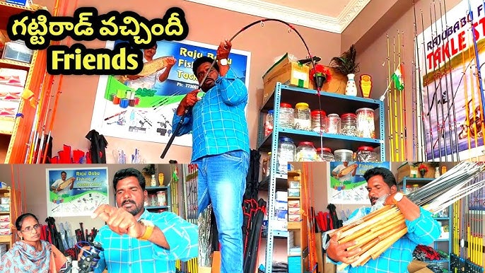 Best Fishing Tackle Store, Hyderabad Singh Shikaar Rods Available