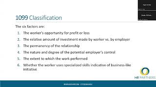 HR Best Practices 7/24, Pregnant Workers Fairness Act, FLSA changes and 1099 classification changes