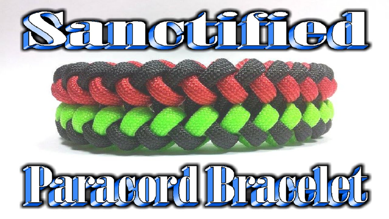 How to Make a Sanctified Paracord Bracelet 