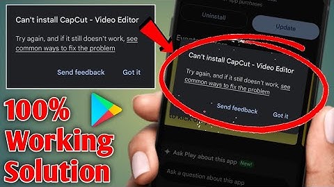 Try again, and if it still doesn