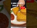 Crispy Bread Patties Pakora 😍 | 5 Min Snack Recipe #shorts