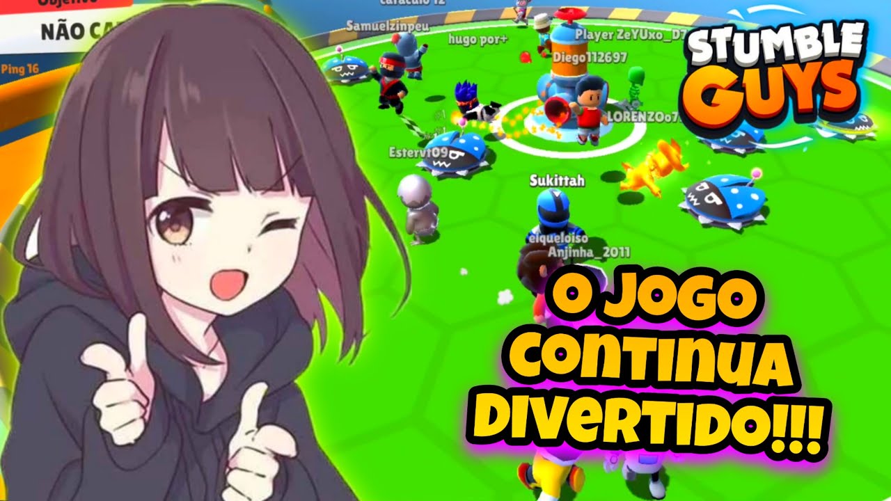O Jogo Continua Divertido!!! Stumble Guys [Gameplay+] - YouTube