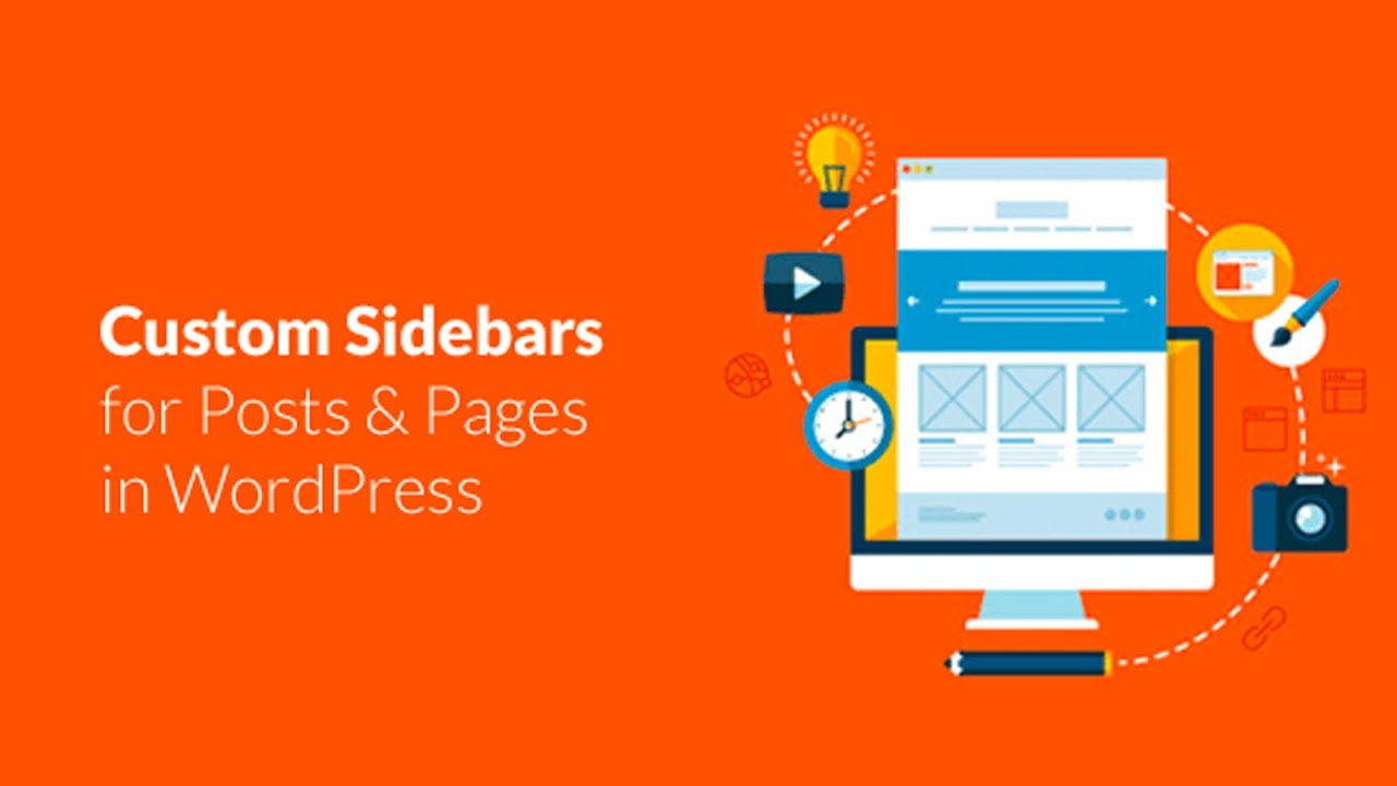 Сайдбары. Custom Sidebar. Sidebar WORDPRESS. Sidebars for sites. Each post