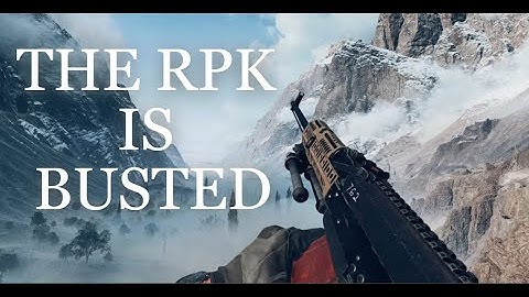RPK TOO STRONG BATTLEFIELD REDSEC FULL GAME
