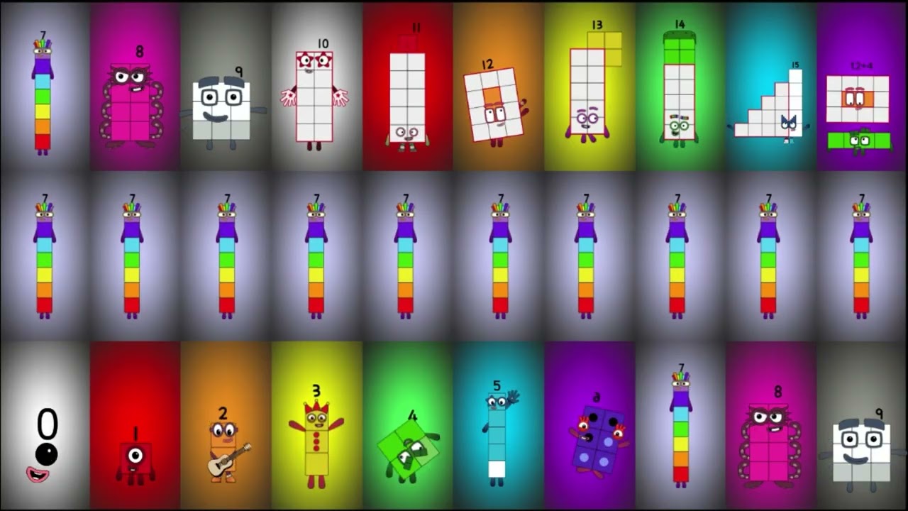 Jolly Numberblocks Band Level 7 Subtraction - The ULTIMATE Math