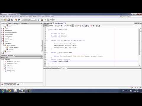Java Programming Tutorials by Özcan Candağ - 33 | Showing regular time