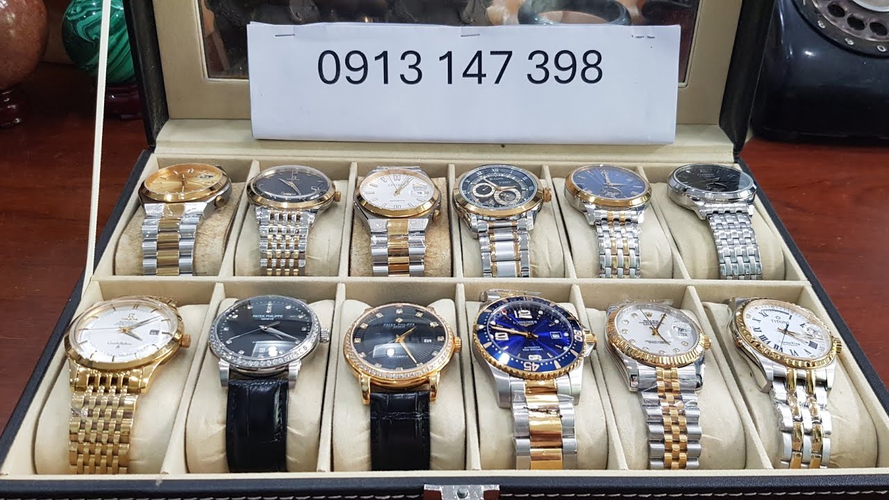 Tập 160: Đồng hồ cơ tự động đời mới 12 chiếc