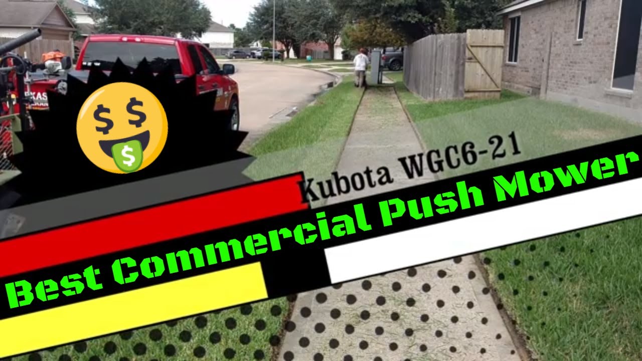 mowers grasshopper Kubota WGC6-21 Push mower - awesome mower