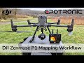 DJI Zenmuse P1 Mapping and Surveying Workflow - Construction Site Case Study