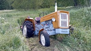 KOSZENIE SZUWARU Z PRZYGODAMI/AWARIA 60'TKI ROZBIERANIE CIĄGNIKA