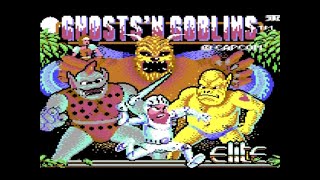 Ghosts'n Goblins C64 Longplay