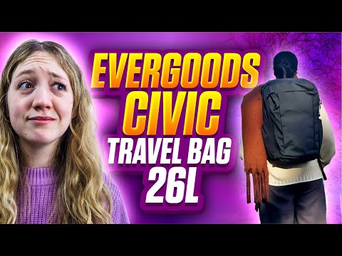 EVERGOODS CIVIC TRAVEL BAG 26L REVIEW