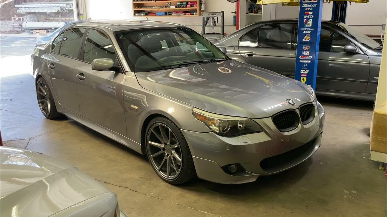 BMW E60 550i: Manual Transmission Conversion - YouTube
