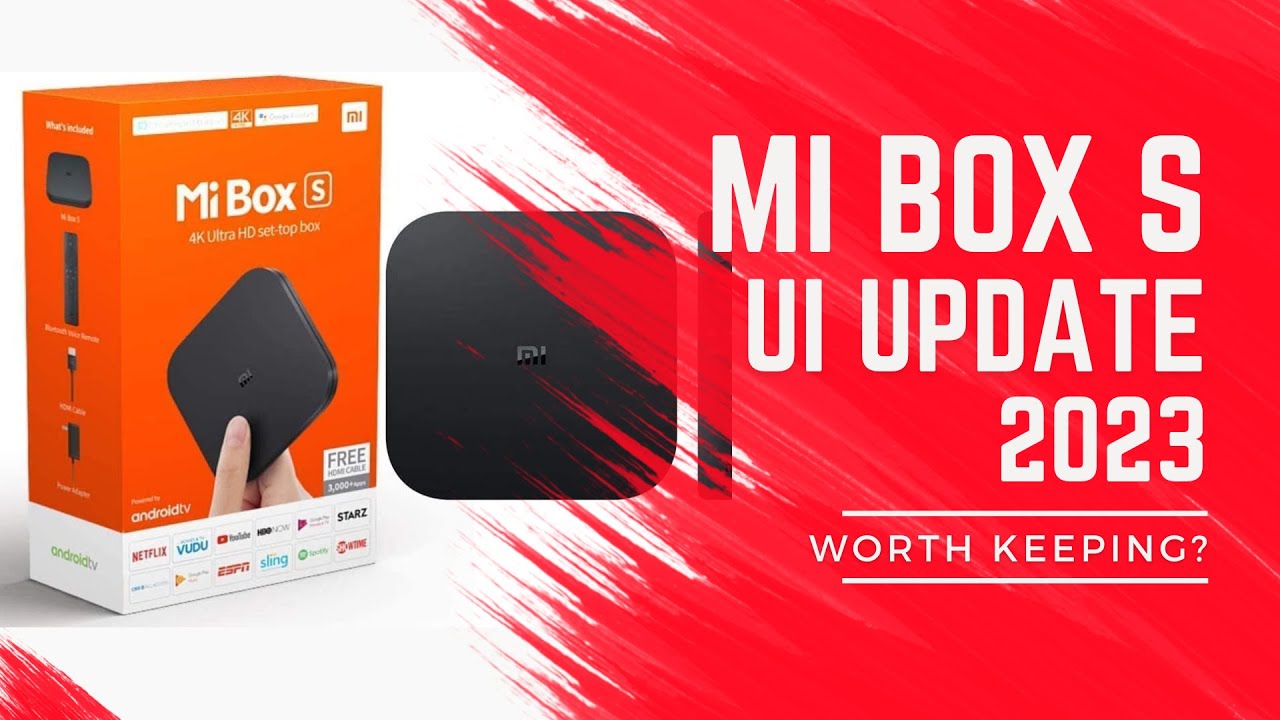 Original Xiaomi Mi Box S 4K upgraded to Android TV 12 from Android TV 9 -  Dignited