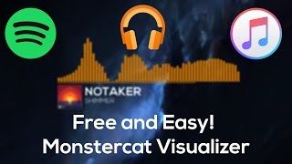 Monstercat Live Visualizer Free And Easy W Spotify Support V2 Youtube