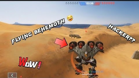 War Robots : Flying Hacker in the skirmish using the BEHEMOTHS, What happend?? || 2022