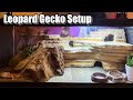 New Leopard Gecko Setup // DIY Hide