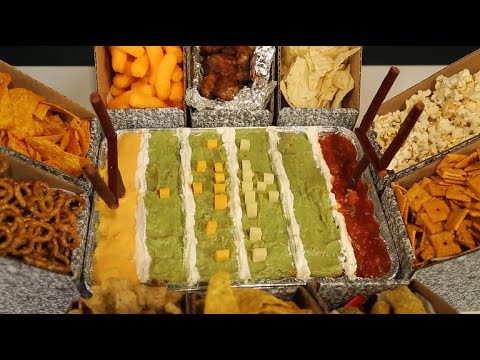 Super Bowl Snack Stadium DIY - YouTube