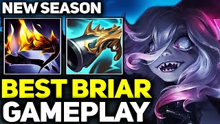 NEW SEASON - RANK 1 BEST BRIAR AMAZING GAMEPLAY | League of Legends