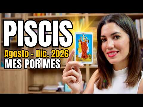 PISCES🪞NEXT 5 MONTHS AUG. TO DEC. 2026 • CONGRATULATIOOONS!! SOMETHING YOU WERE WAITING FOR IS ST...