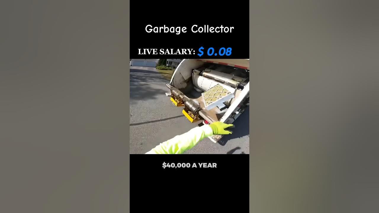 Garbage Collector Live Salary shorts garbagetruck YouTube
