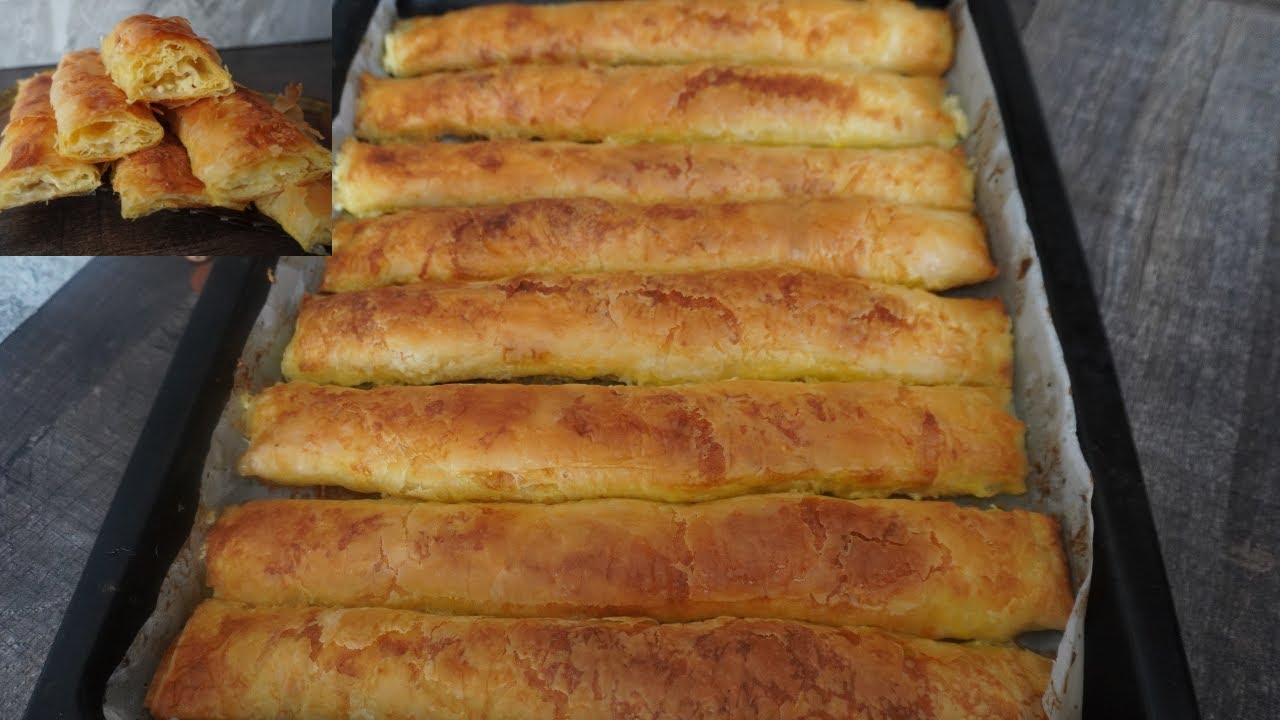 Хрупкави и вкусни Банички със сирене❤️