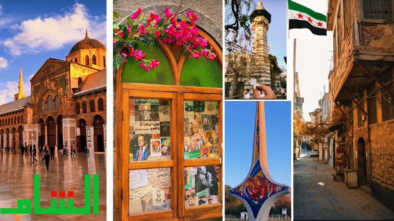 رجعت ع سوريا 🇸🇾 بعد 11 سنة غربة🤍 جولة بشوارع الشام القديمة .. الجامع الأموي.. ساروجا 