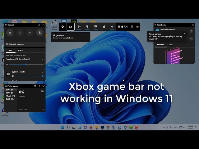 Add or Remove Widget Buttons From Xbox Game Bar in Windows 10