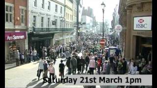 The Official Lincoln Flashmob Video - 21st March 2009