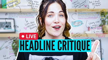 Copywriting Exercise & Critique - How To Write Insanely Better Headlines