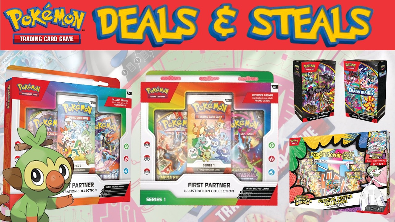 pokemon trading card deals Best Pokmon TCG deal: 11% off the Ascended Heroes Mega Feraligatr ex Box Delve into Darkness Beyond Limits Best Prime Day trading card