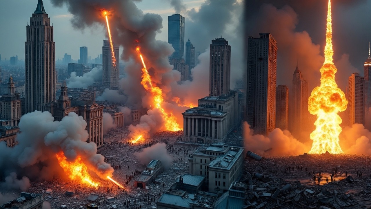 🔴TEPAT SORE INI RUDAL IRAN LUMPUHKAN ISRAEL & PANGKALAN MILITER AS Ratusan Tentara langsung terkapar