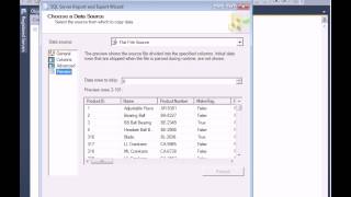 Import CSV File with SSIS 2012 Wizard