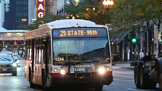 Onboard Chicago Transit Authority 2002 Nova LFS #6882 Route 29 (Final Ride)