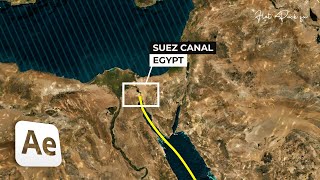 Animate Maps Like The WSJ | After Effects