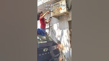 split AC service #shortvideos #airconditioner #youtube #short #shorts #shortsvideo #acservicing #ac