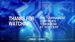 MSC at EWC 26 -  Day 1  - Wildcard