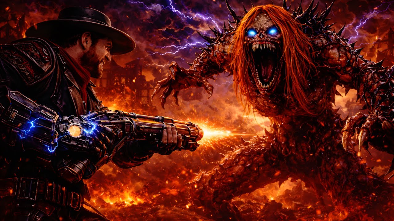 Felicity"s True Form | Final Boss + Ending | Evil West (2022)