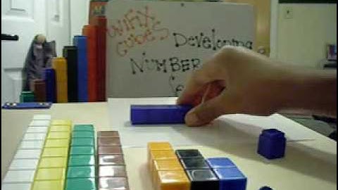 Unifix Cubes Lesson 2 Diff. Ways to Make a Number