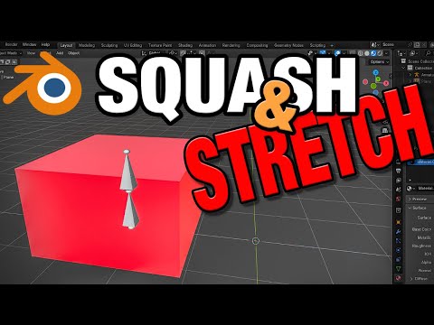 Simple Squash & Stretch Rig - Blender Tutorial