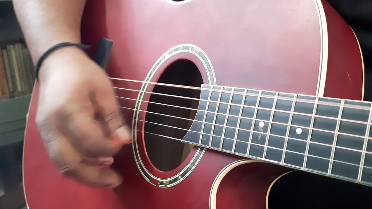 3/4 time  explained on the guitar with crotchet and quaver notes