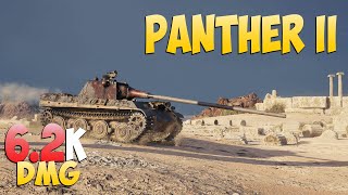 Panther II - 3 Kills 6.2K DMG - Honored One! - World Of Tanks